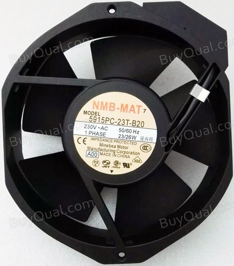 NMB 5915PC-23T-B20 5915PC-23T-B20-A00 230V 23/26W Cooling Fan - Original New NMB 5915PC-23T-B20 5915PC-23T-B20-A00 230V 23/26W Cooling Fan - Original New